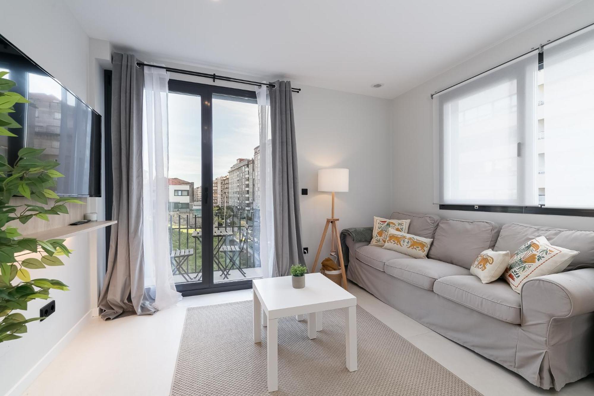 Elegante Y Luminoso En Vigo - Apto 6 By Cabana Rentals Esterno foto